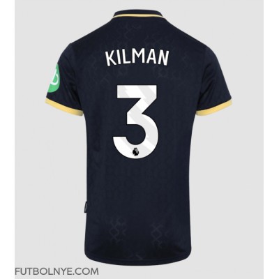 Camiseta West Ham United Max Kilman #3 Tercera Equipación 2025-26 manga corta Camiseta West Ham United Max Kilman #3 Tercera Equipación 2025-26 manga corta